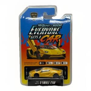 MrBeast MSCHF Everyone Gets A Car X-Small Lamborghini Die Cast Sealed 2021 You